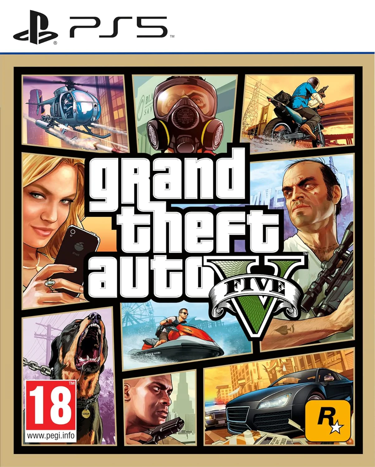 Grand Theft Auto V - PS5 Pre Owned I Gaming Disc PS5