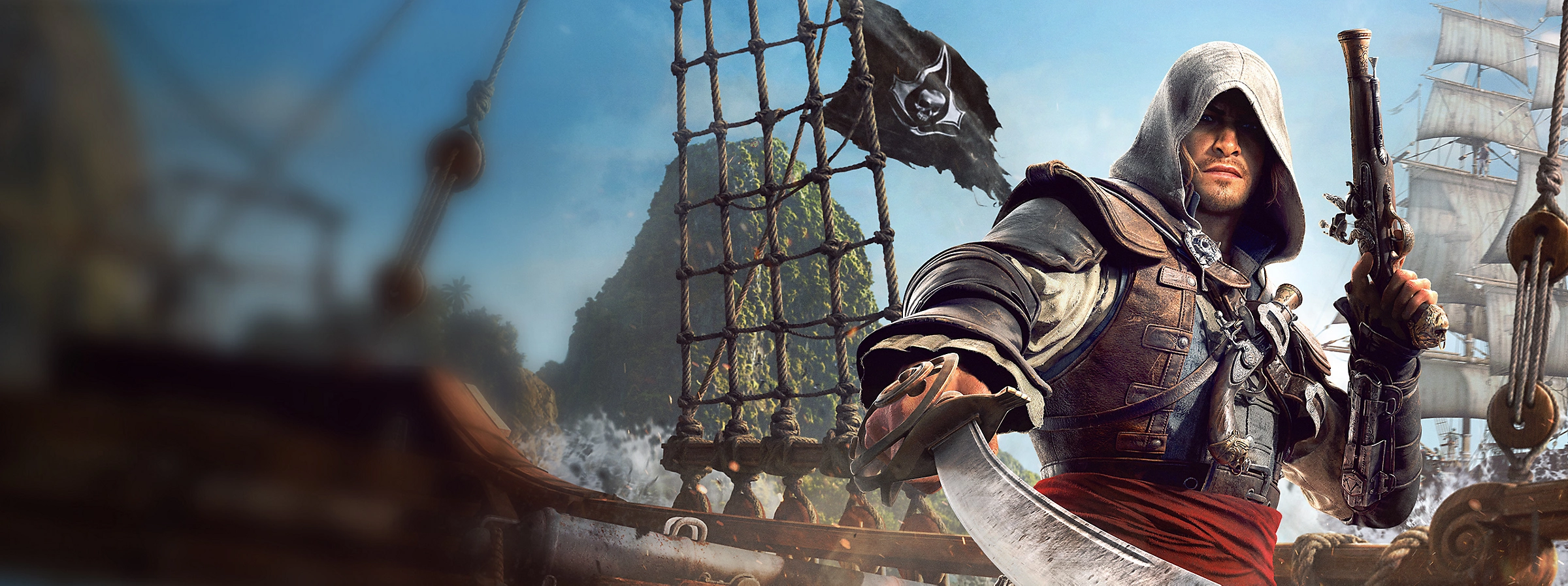Assassins Creed Black Flag Resynced Launch Edition PS5 Pre owned Gaming Disc