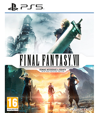 Final Fantasy VII Remake Intergrade & Rebirth Twin Pack Physical Edition PS5 Gaming Disc Pre Owned